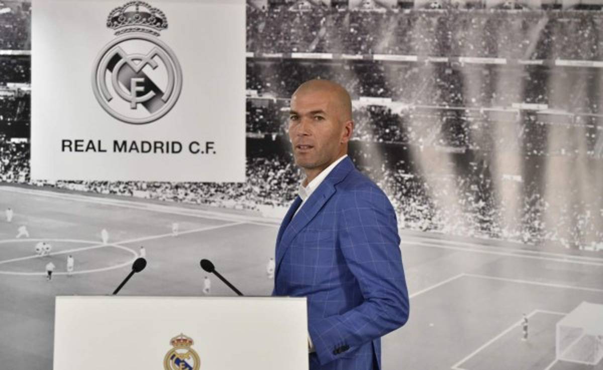 Zidane: 'Siento más emoción que cuando firmé como jugador'