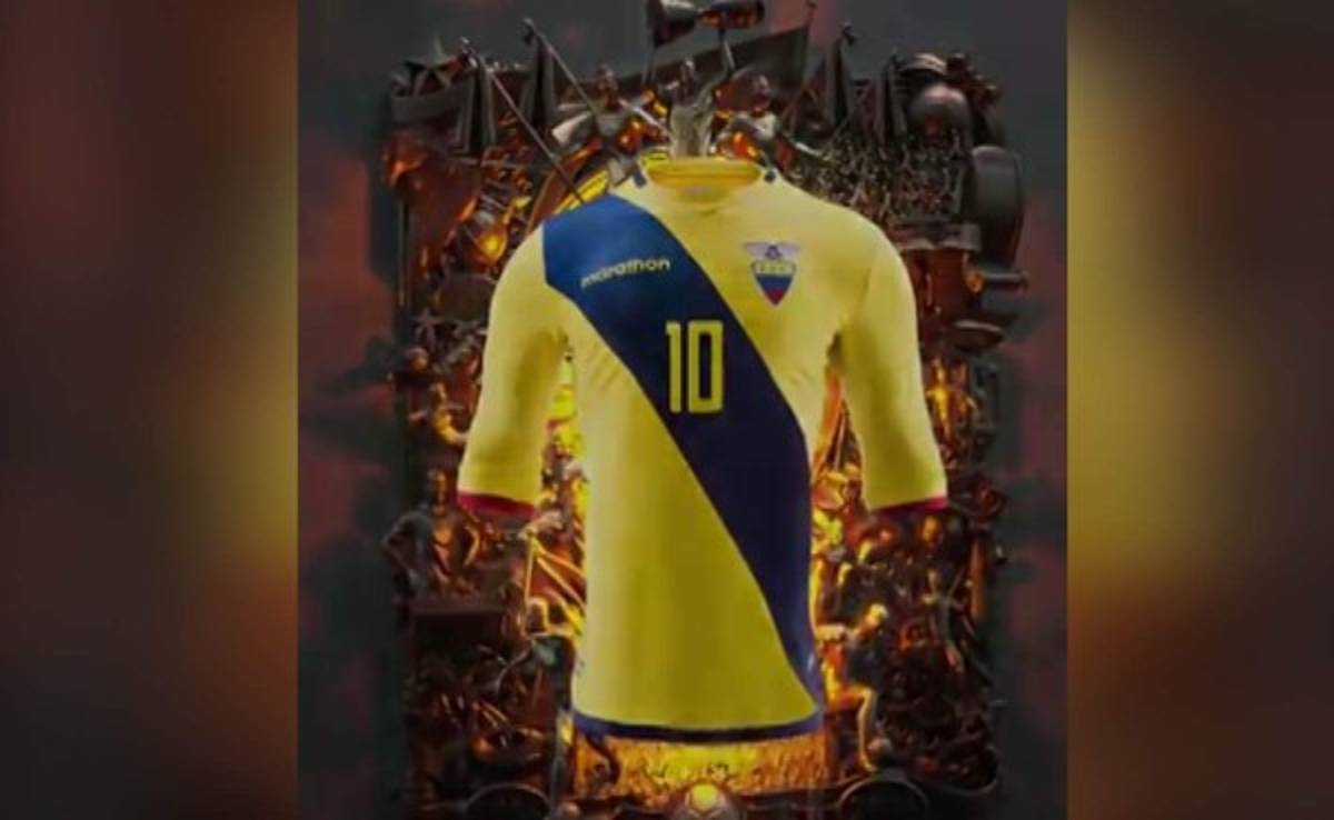 Camiseta de Ecuador edición especial Copa América Centenario