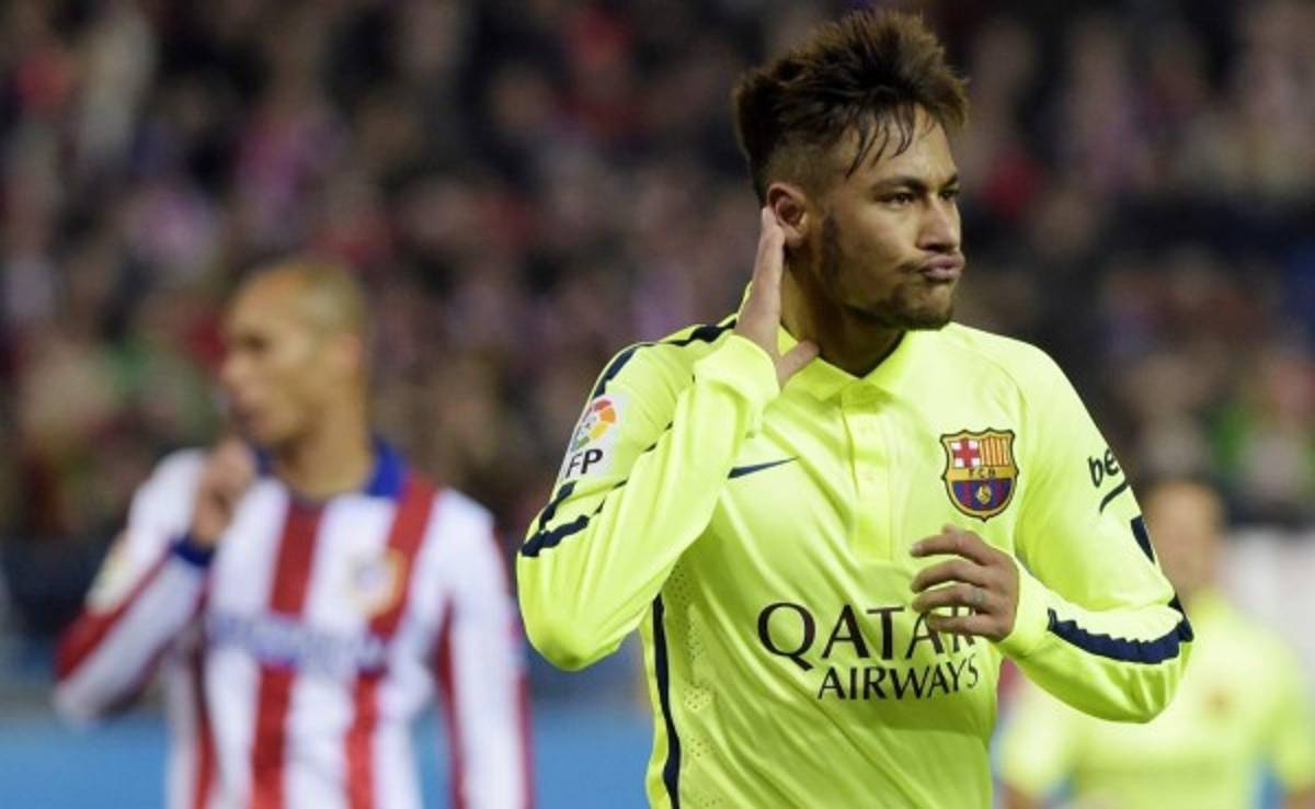 Revelan que intentaron agredir a Neymar en el túnel del Vicente Calderón