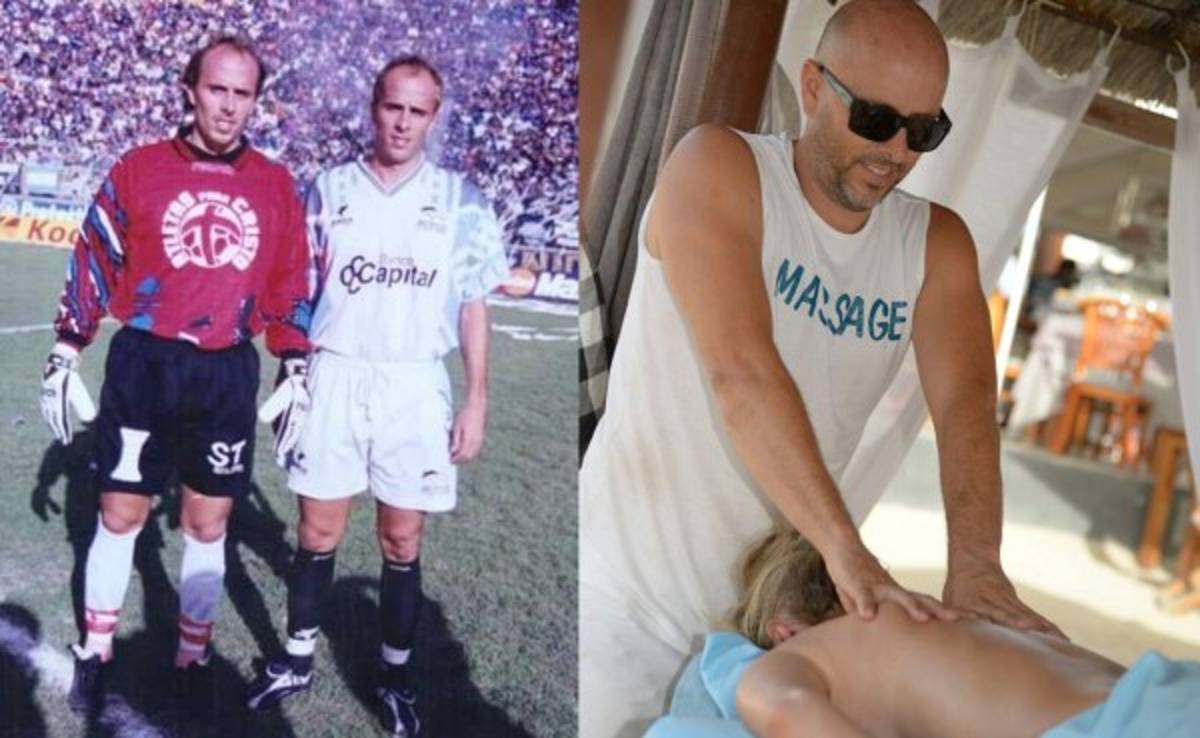 Silvio Traverso, el exportero de Olimpia ahora es masajista en Ibiza