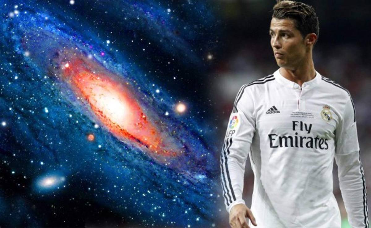 Cristiano Ronaldo da nombre a galaxia más luminosa del universo