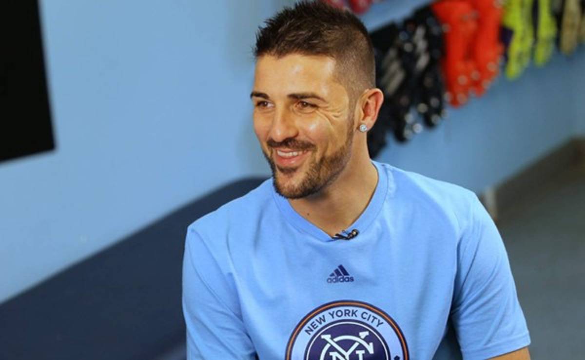 David Villa acabó su etapa en Melbourne y ya está en Nueva York