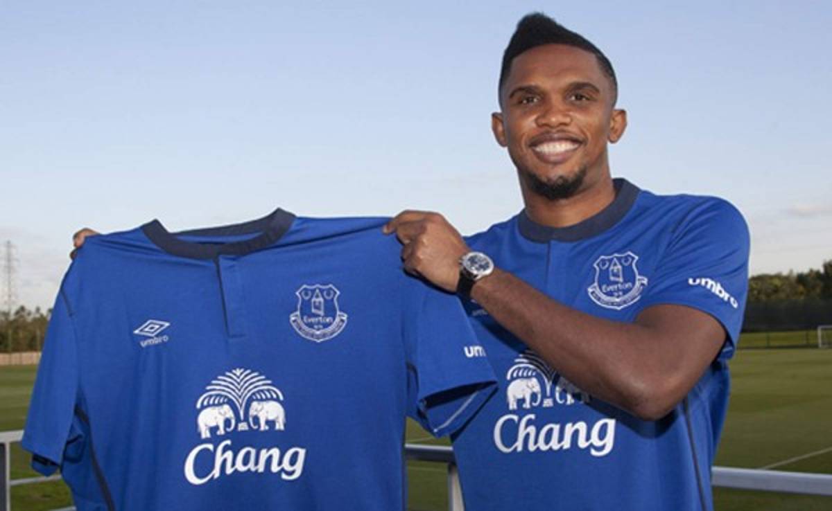 Samuel Eto'o es nuevo jugador del Everton