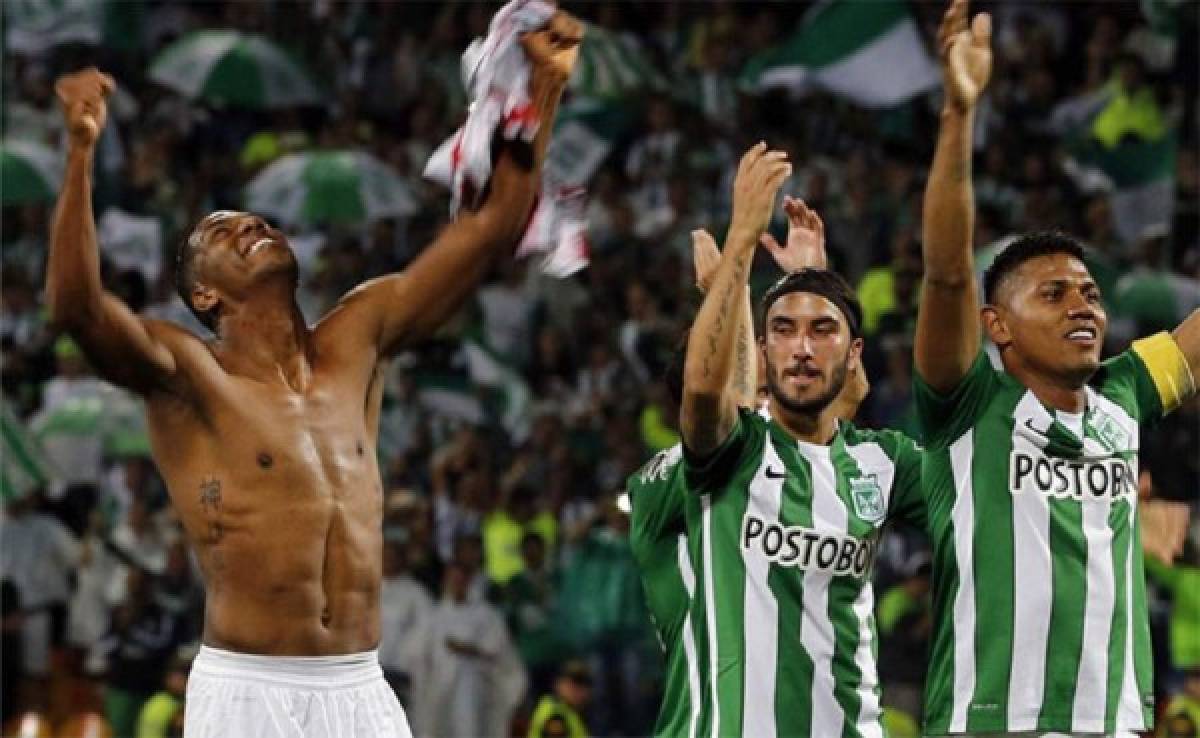 Equipo del panameño Roderick Miller en la final de la copa libertadores