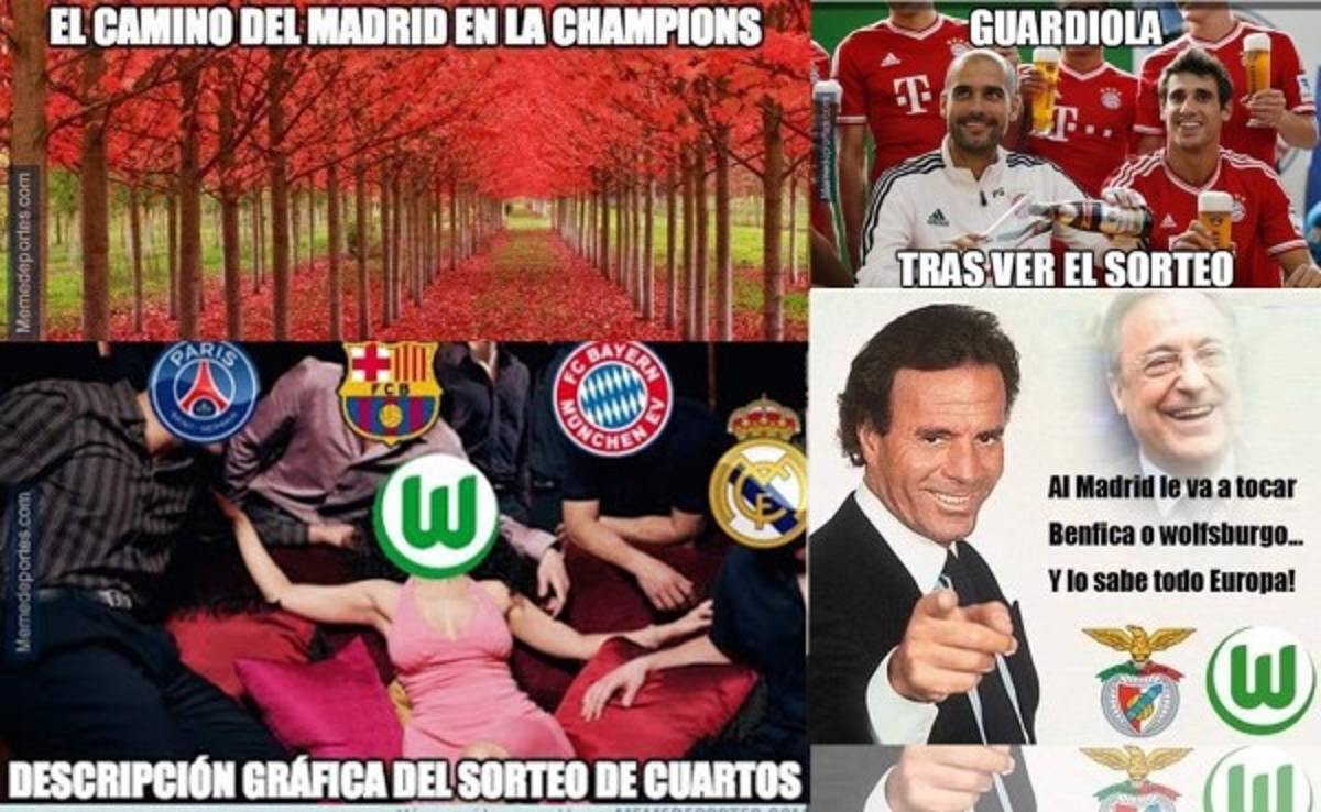 Los divertidos memes que deja el sorteo de la Champions