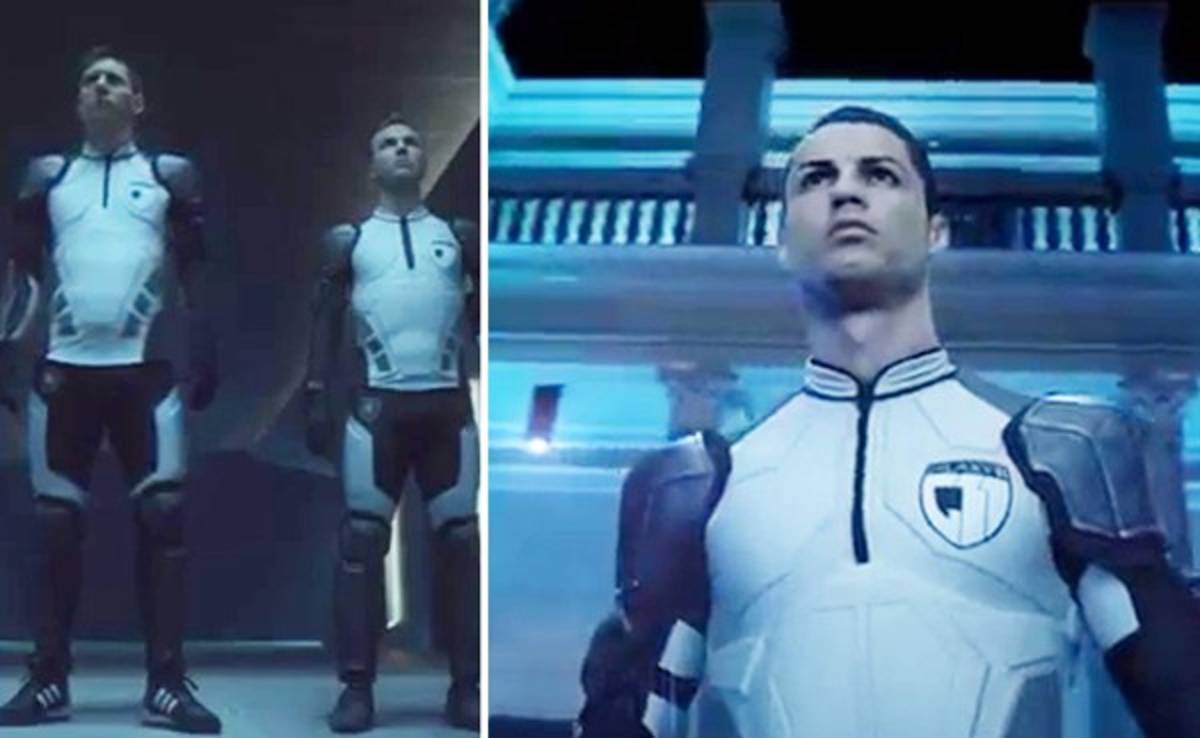 VIDEO: Samsung hace compañeros de equipo a Messi y Cristiano