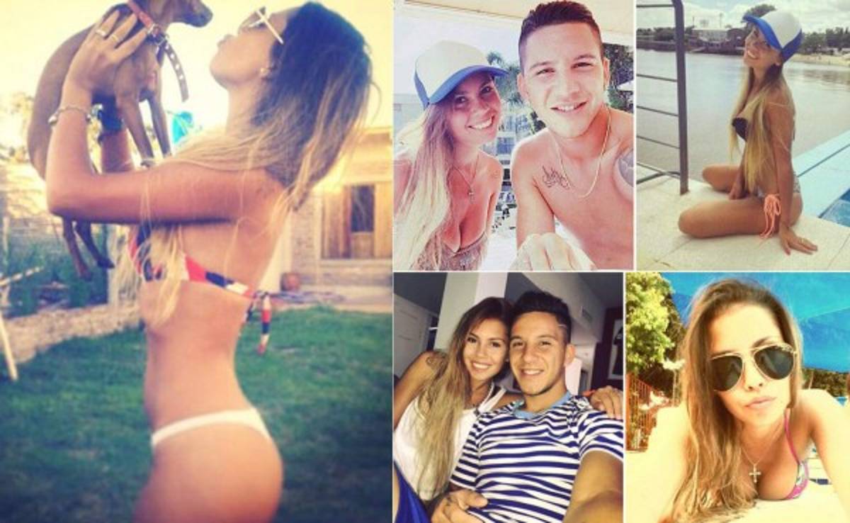 La bella novia de Sebastián Driussi, jugador de River Plate que enfrentará Motagua