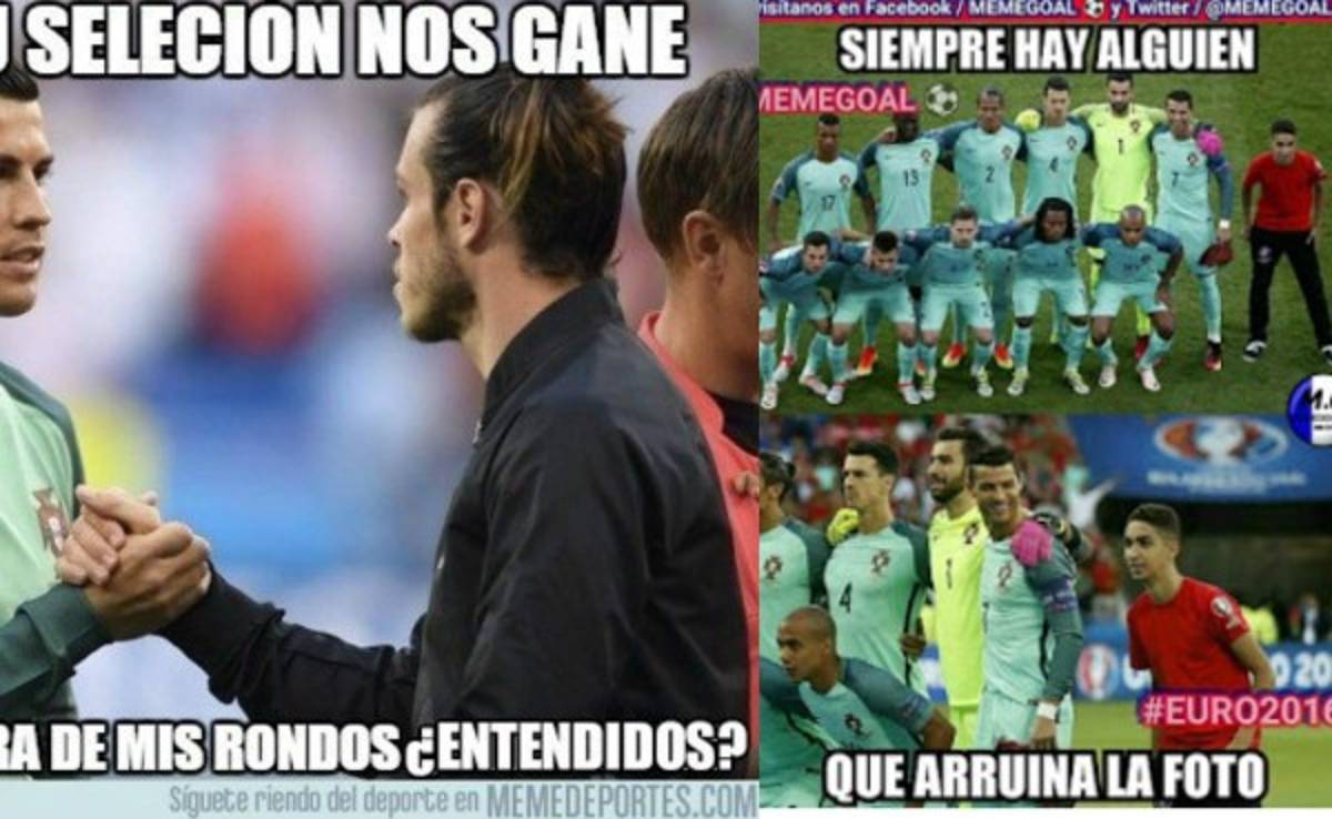 Los mejores memes del pase de Cristiano Ronaldo y Portugal a la final de la Eurocopa