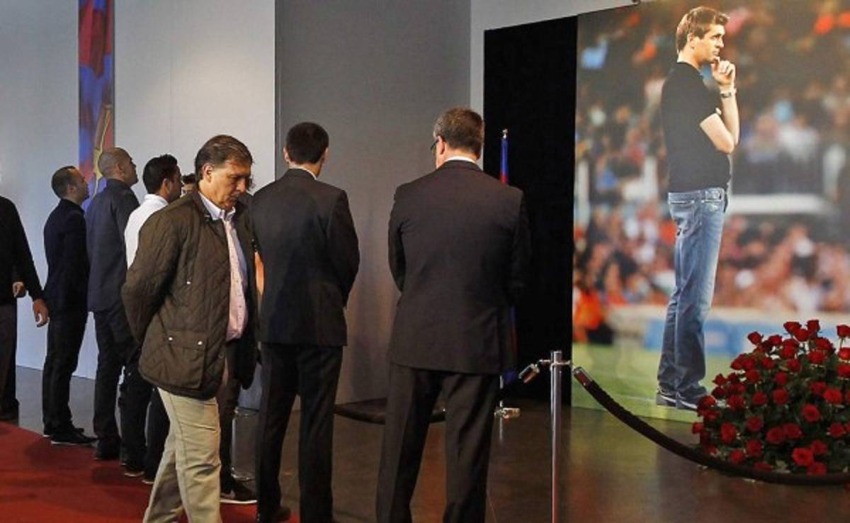 Tito Vilanova fue incinerado enmedio de la intimidad de su familia