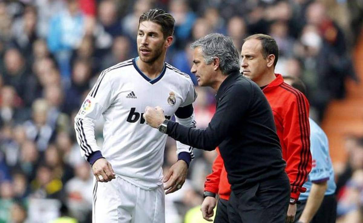 Sergio Ramos no ha elegido a Mourinho entre sus técnicos preferidos