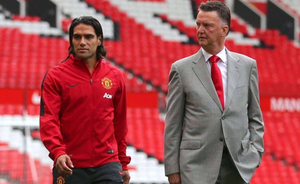 Van Gaal a Falcao: 'Tienes que demostrar lo que vales'