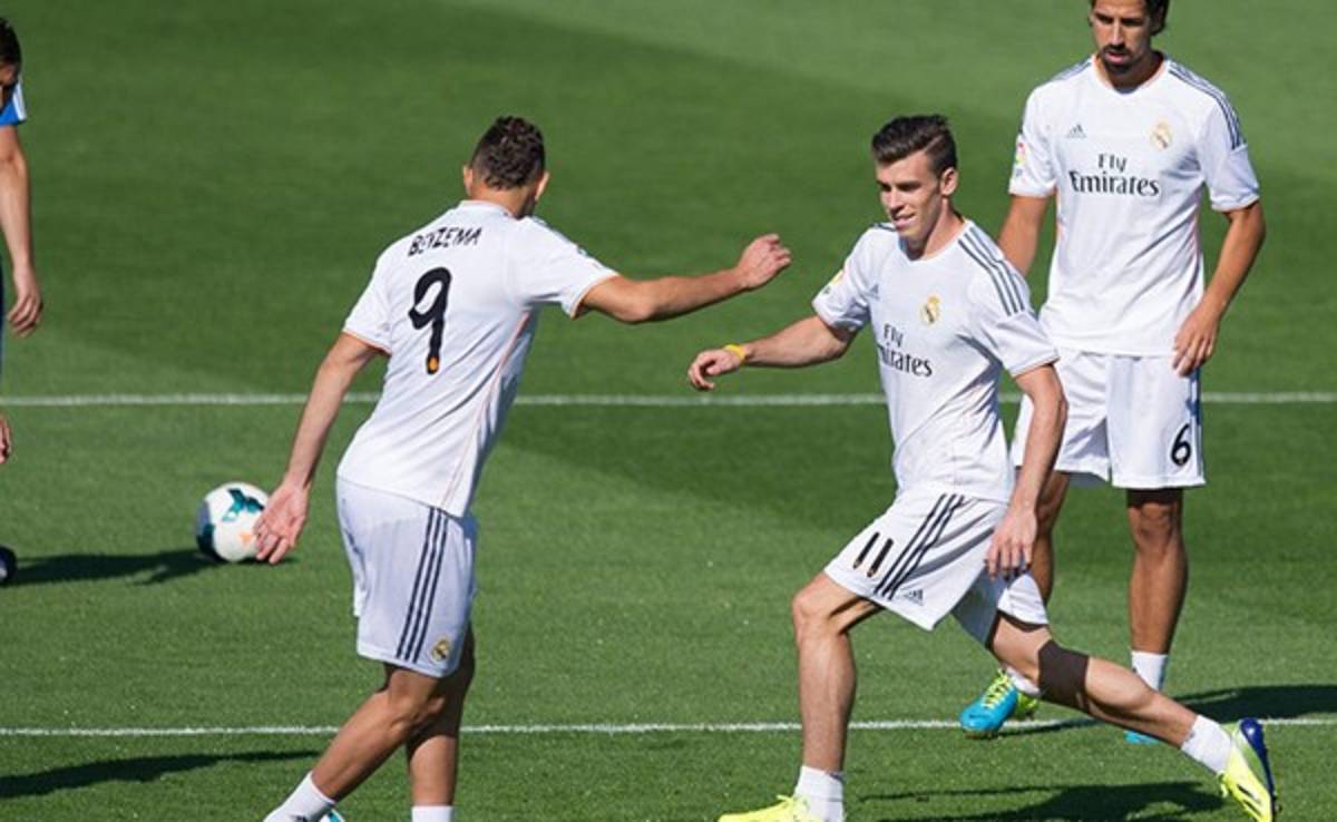 En Real Madrid, Bale y Benzema trabajan al margen