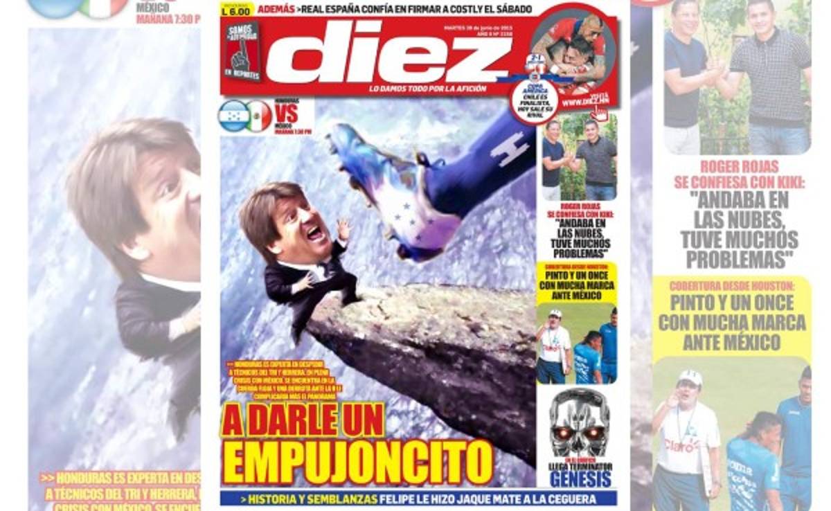 Honduras, a darle un 'empujoncito' al Piojo Herrera