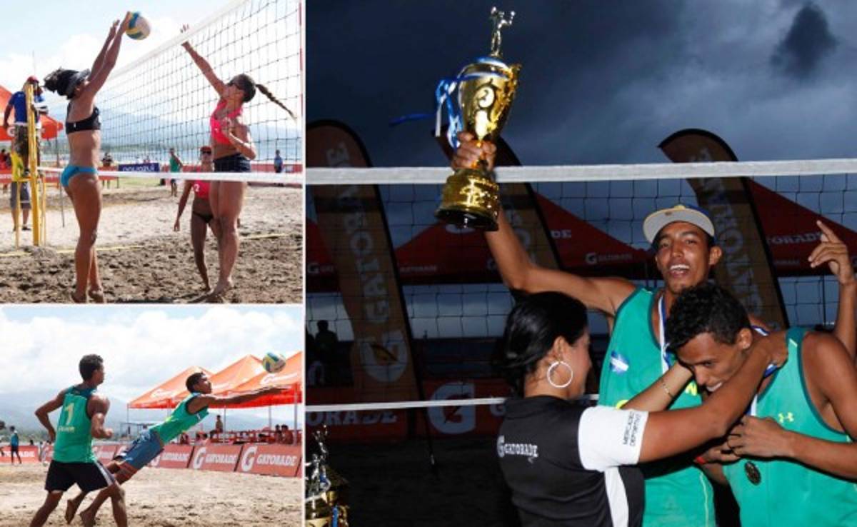 Honduras sacó la cara y ganó la sub-21 de la Copa Agostina de Volibol de Playa