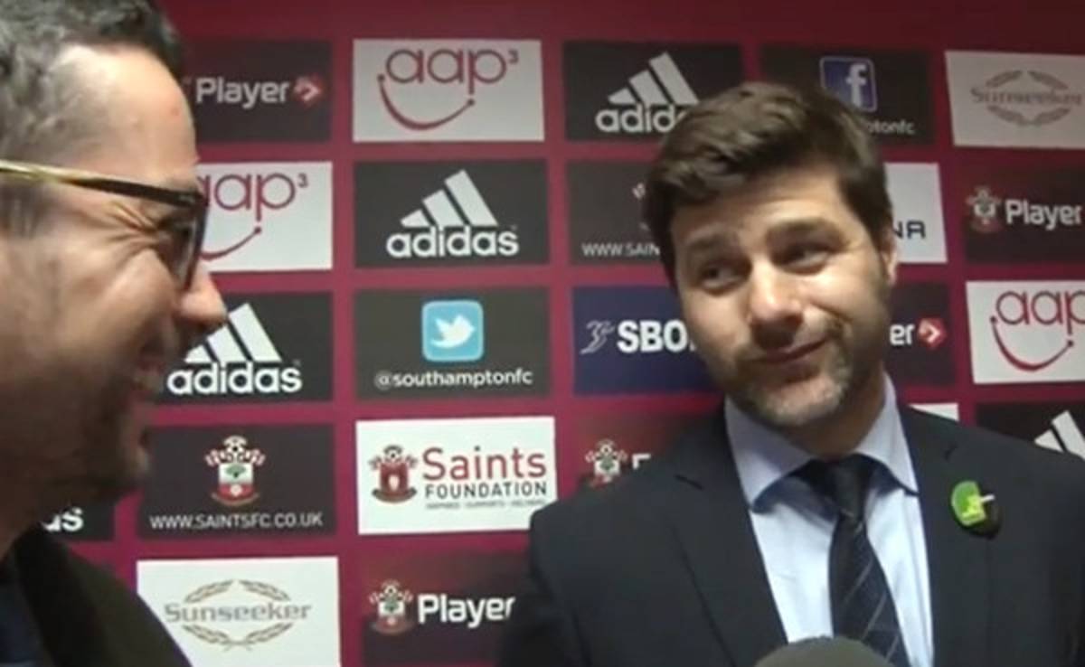 VIDEO: Pochettino hace reír a periodistas ingleses con una frase latina