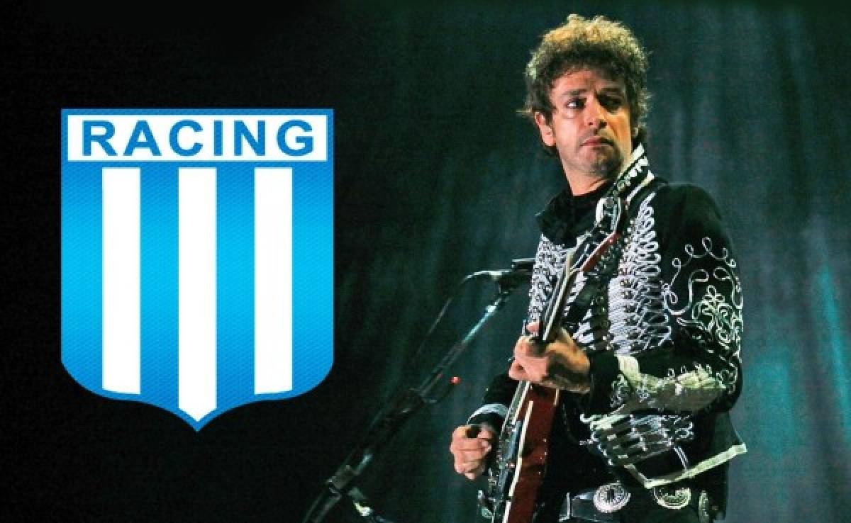 Cerati nunca fue fanático del fútbol, pero le gustaba Racing Club