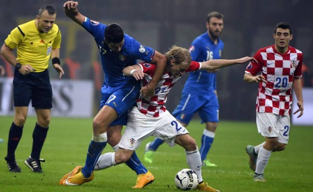 Croacia frena a Italia en San Siro y mantiene liderato de grupo