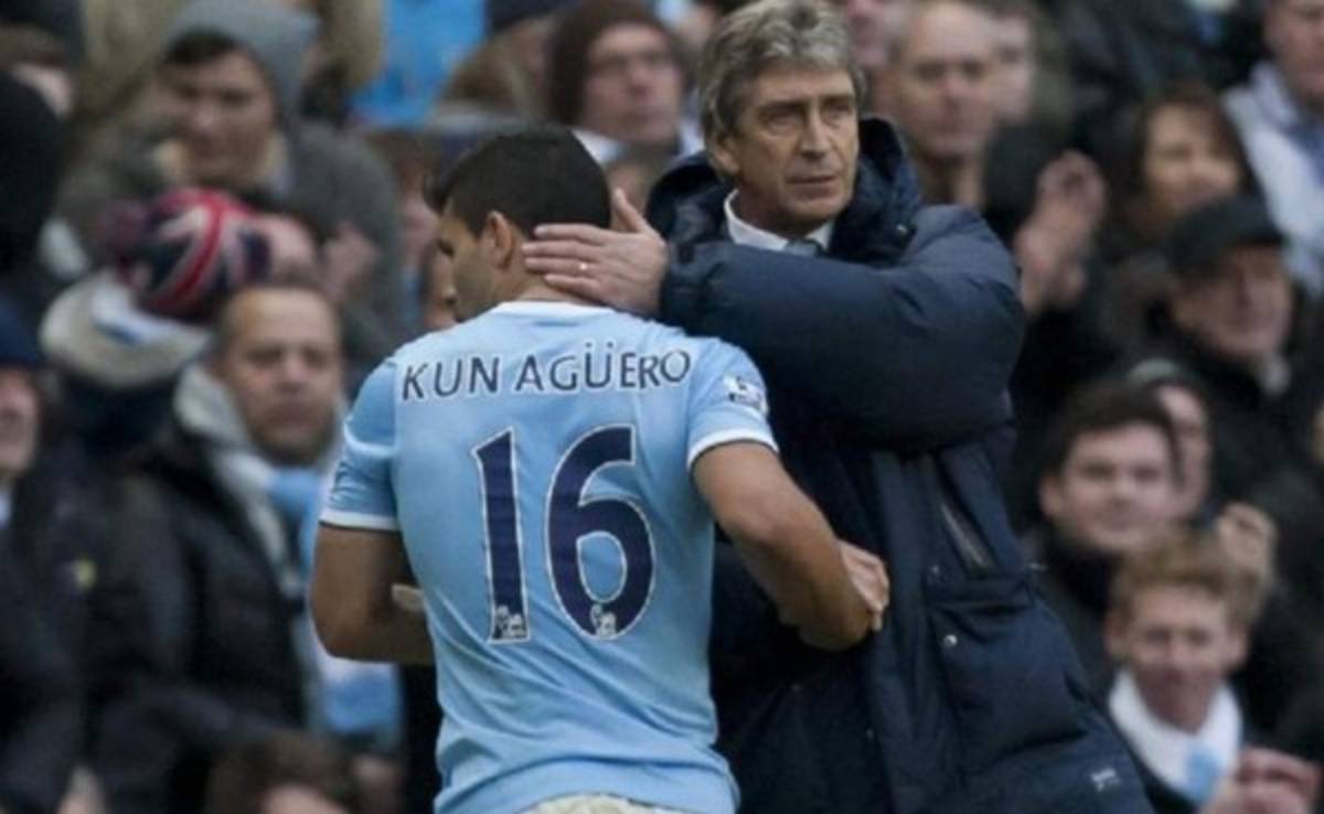 Manuel Pellegrini lamenta la lesión del 'Kun' Agüero