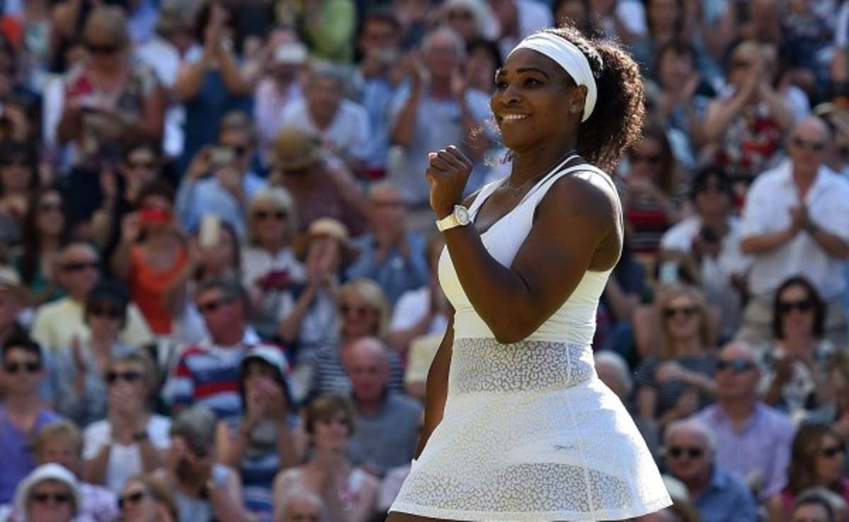 Serena Williams gana con autoridad a Sharapova en semifinal de Wimbledon