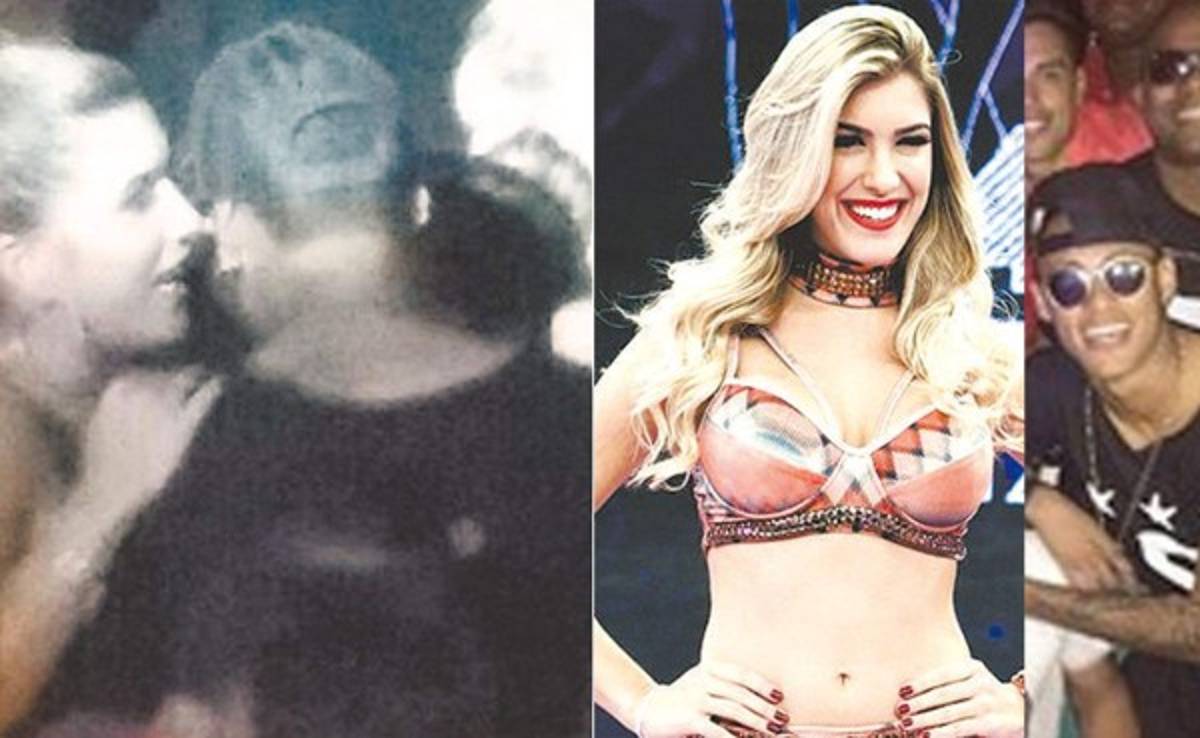 Neymar fue fotografiado con la que sería su nueva pareja