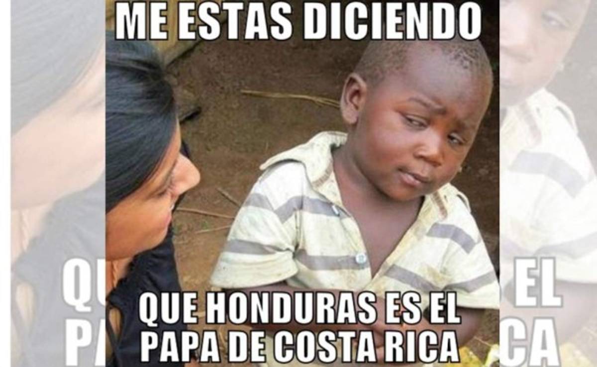Los memes calientan ya la previa del Honduras vs Costa Rica en la octagonal de Concacaf