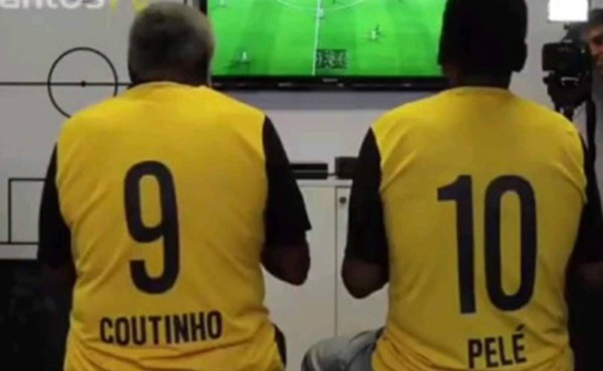 VIDEO: El desafío de Pelé y Coutinho jugando FIFA 2015