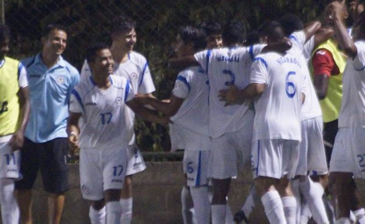 Sub-20 de Nicaragua sorprende y derrota a Honduras en amistoso