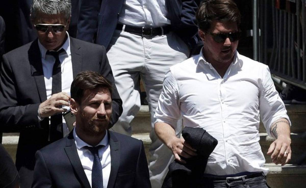 Barcelona se pronuncia sobre la condena a cárcel de Messi