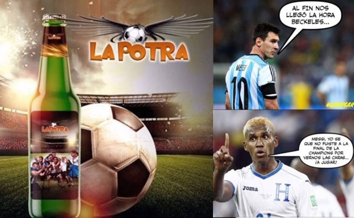 ¡Puro rebane! Los de La Potra vuelven a hacer su show con el Argentina-Honduras