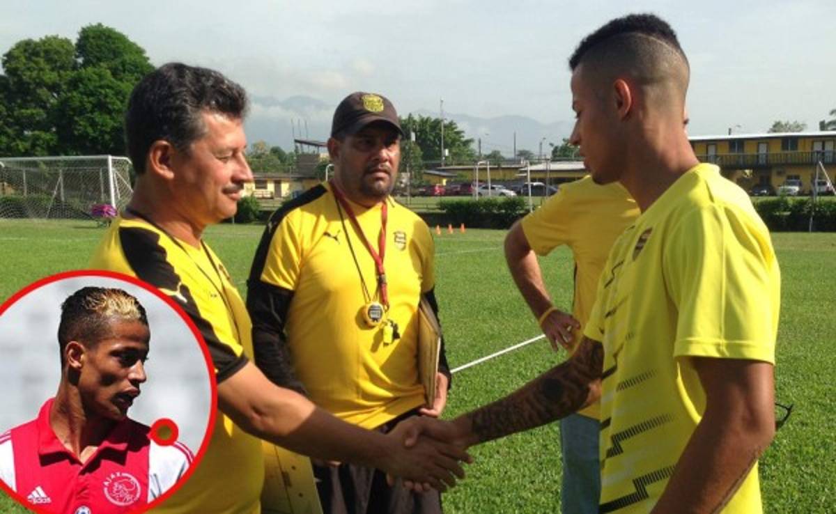 El Marroquí Noa Sadaoui se presentó hoy a los trabajos con Real España