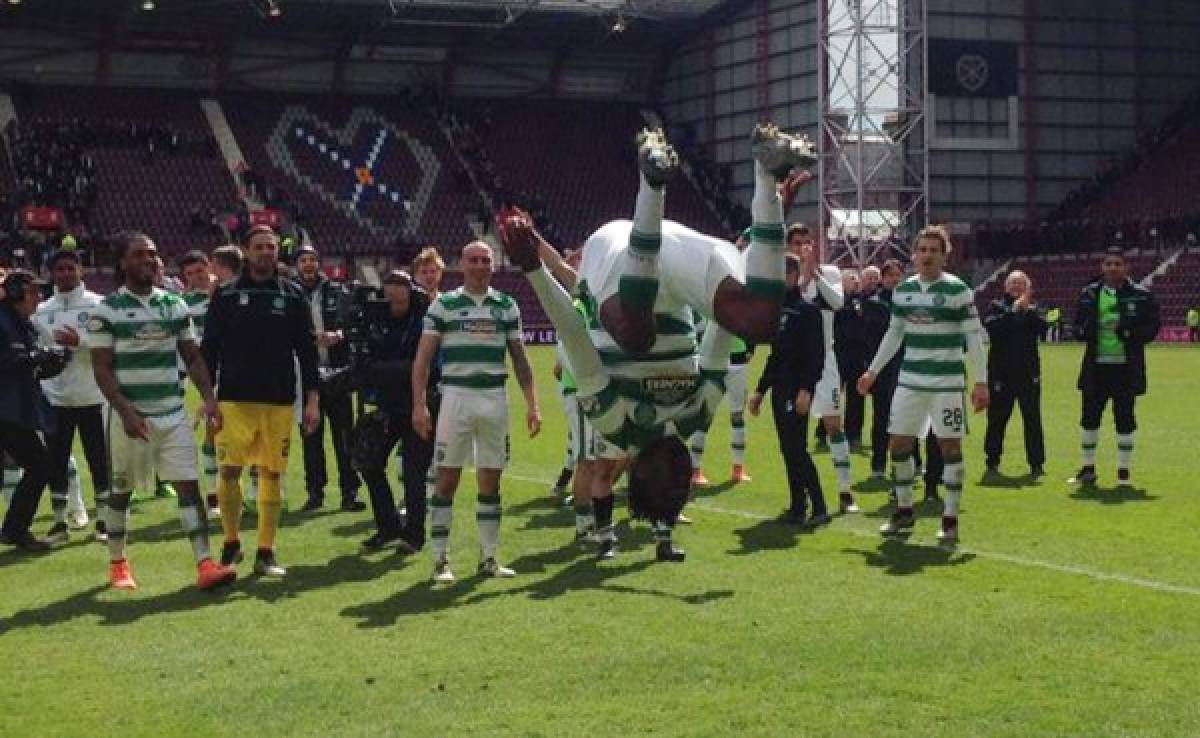 Hondureño Emilio Izaguirre se corona campeón con el Celtic de Escocia