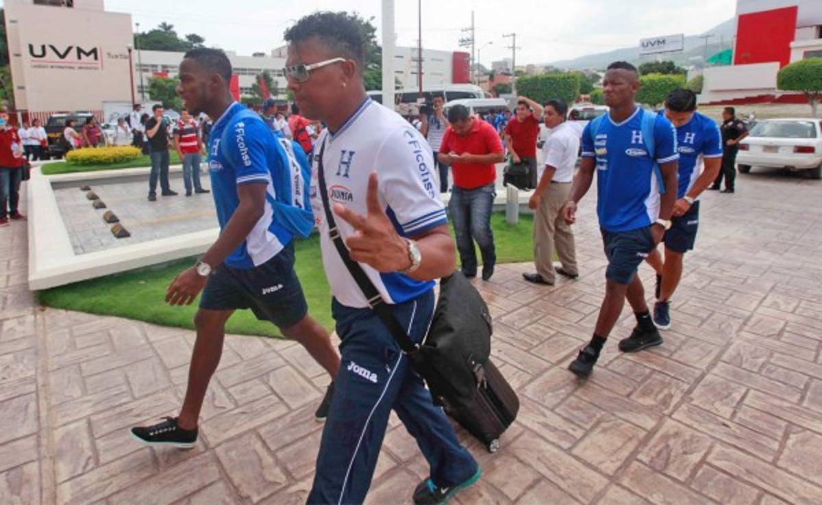 Selección de Honduras ya está en Tuxtla Gutiérrez
