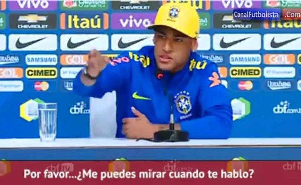 VIDEO: Periodista quiso humillar a Neymar sin esperar esta respuesta