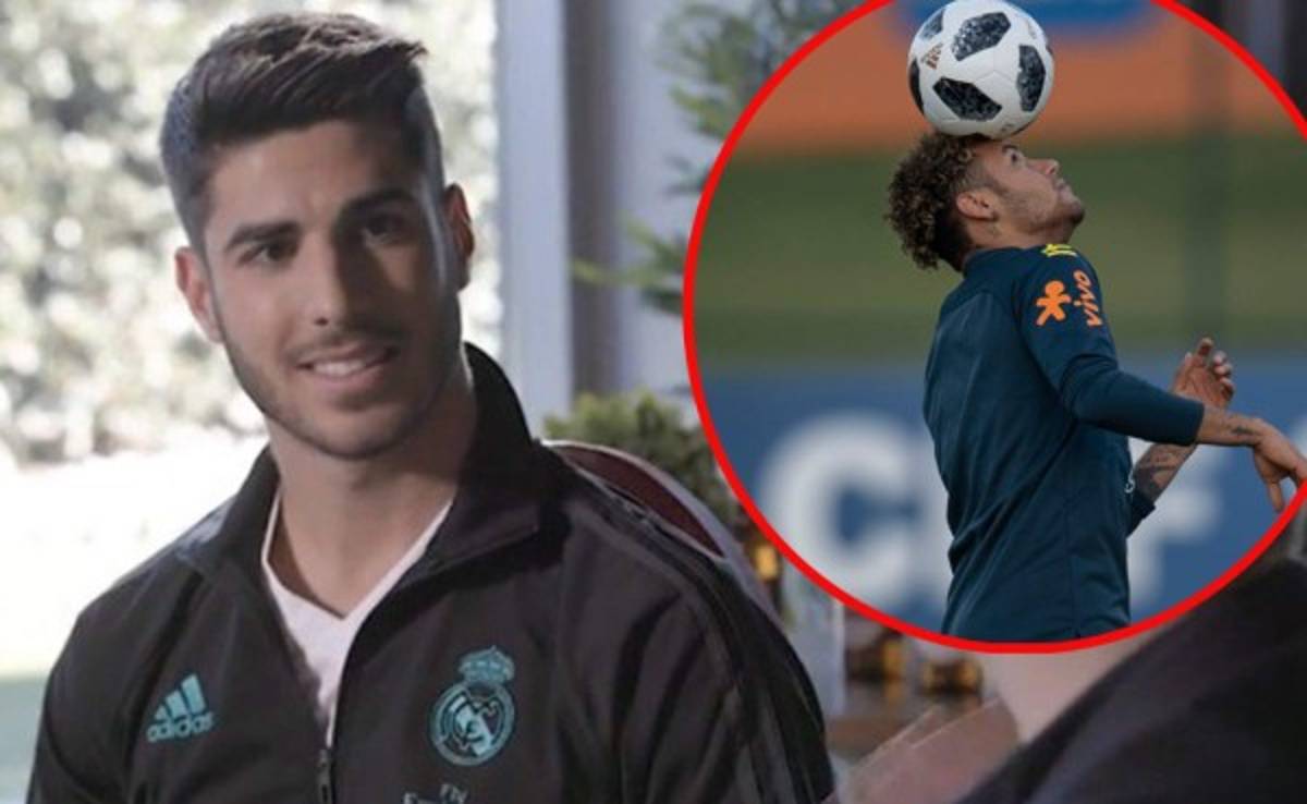 Asensio sorprende: ''Claro que me gusta Neymar, como a todos''