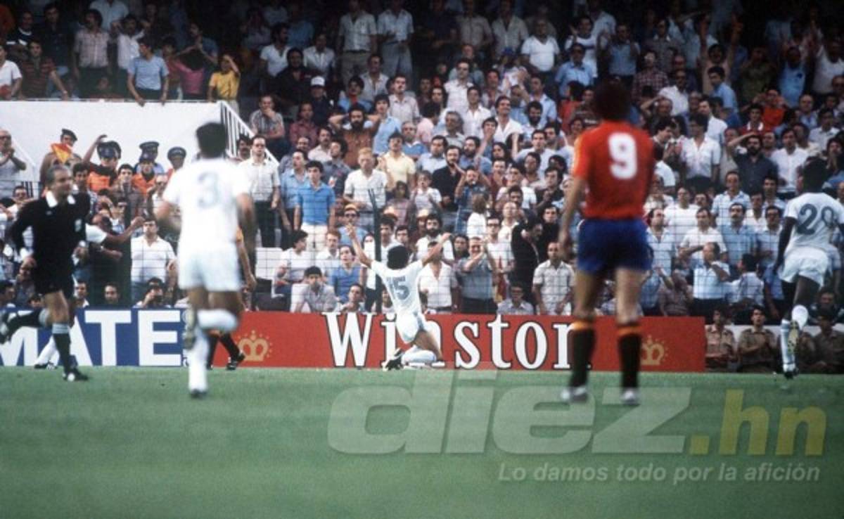 Las joyas de fotos que le dejó a Honduras el Mundial de 1982  