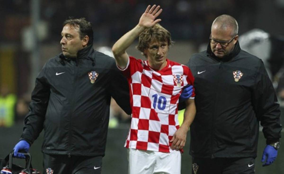 Luka Modric será baja tres semanas para el Real Madrid