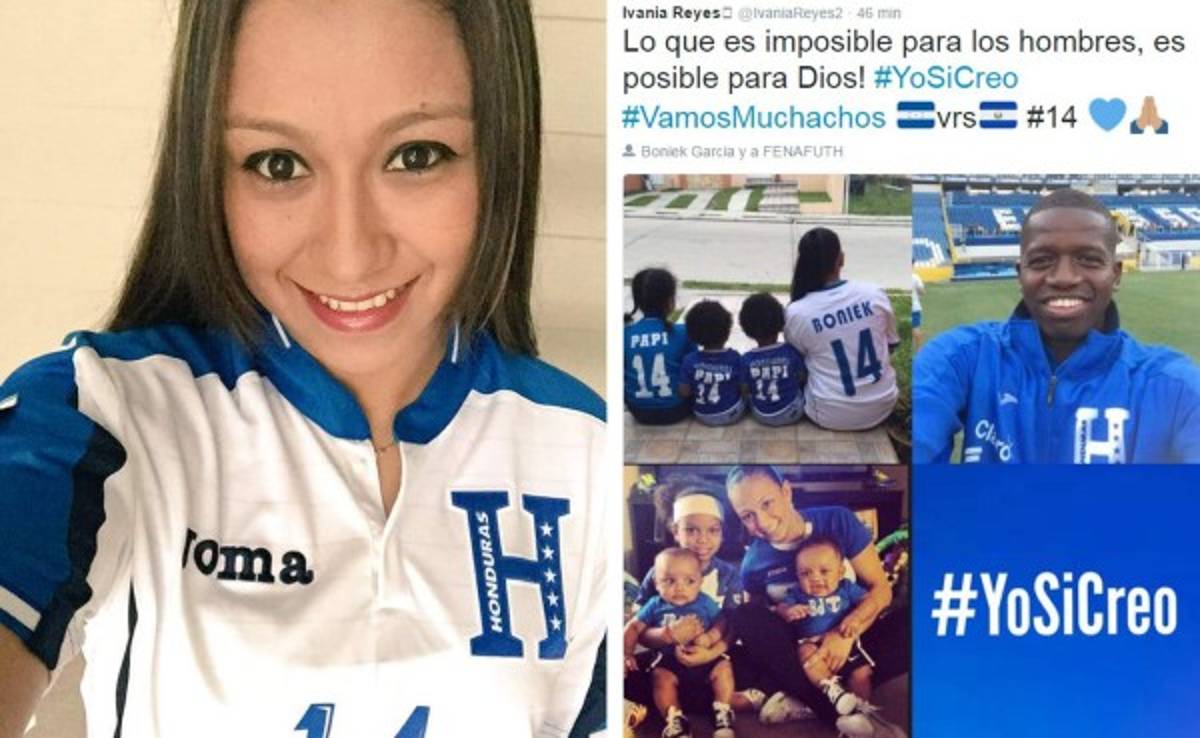 El mensaje de la esposa de Boniek García en apoyo a la Selección