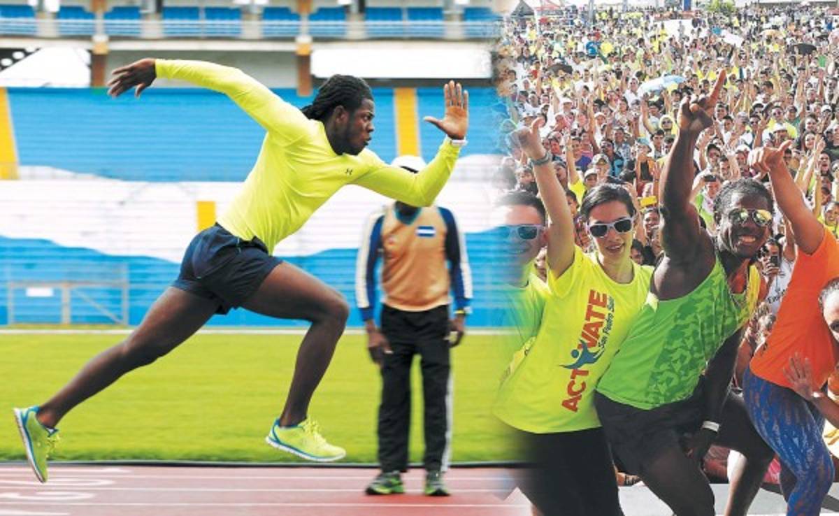 Óscar Cacho, el futbolista, bailarín, velocista e instructor de gimnasio