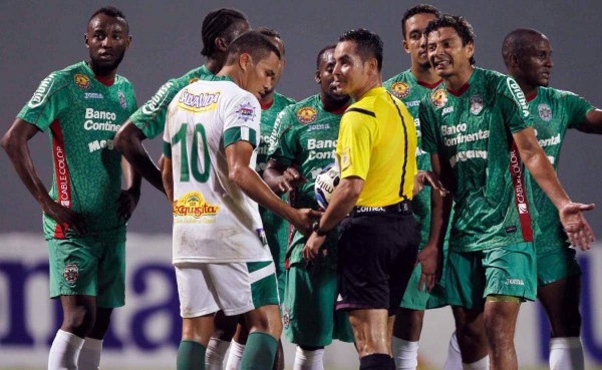 Marathón le saca un polémico empate al Platense en el Morazán