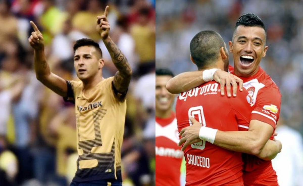 Pumas y Toluca parten como favoritos en la Liguilla de México
