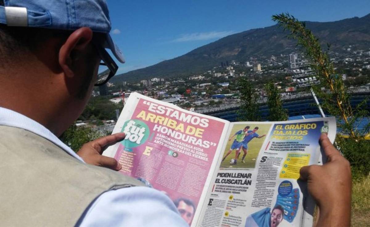 Prensa salvadoreña está motivada para juego ante Honduras