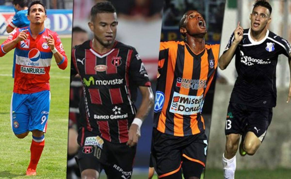 Los clubes líderes de las Ligas de Centroamérica