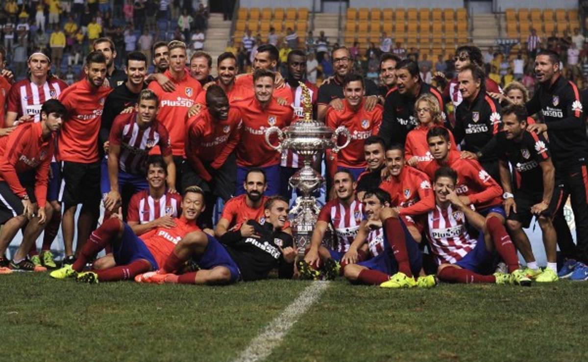 El Atlético de Madrid goleó al Betis por el Trofeo Carranza