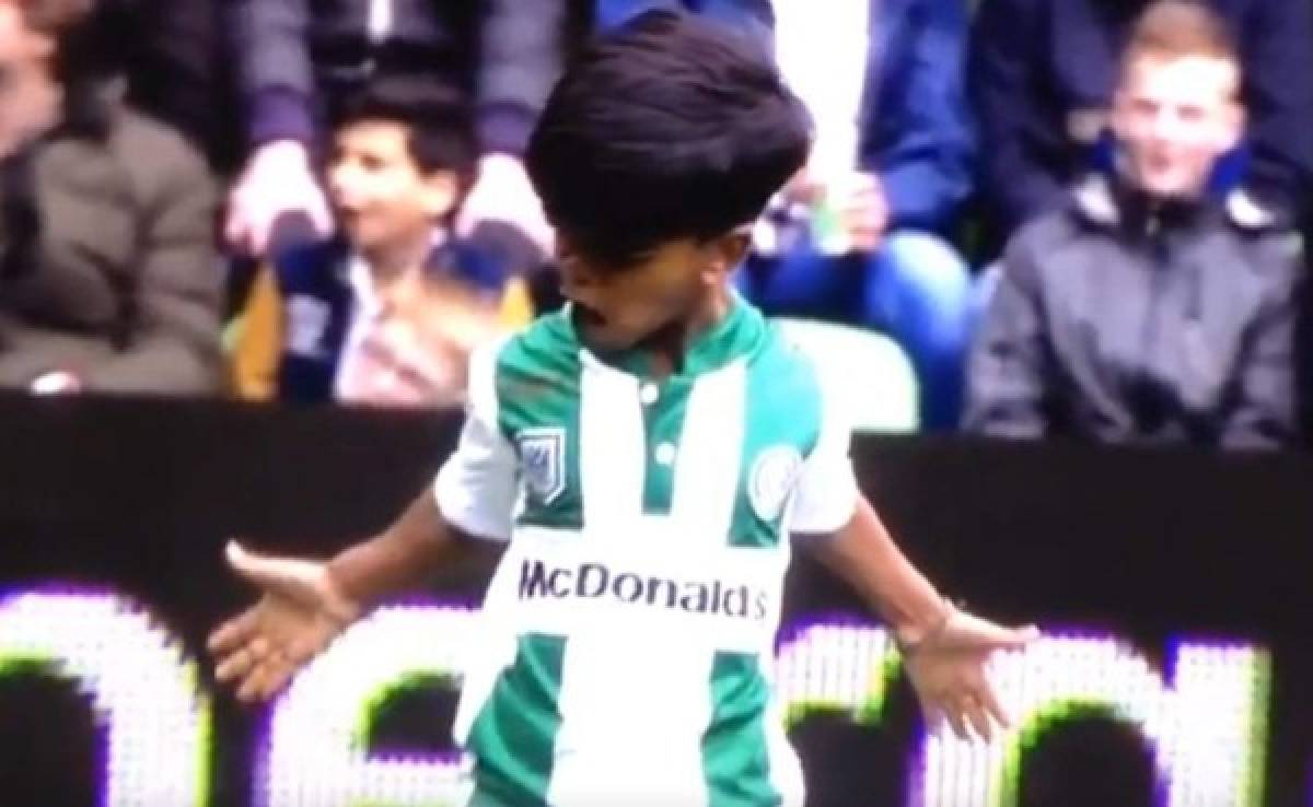 VIDEO: Niño realiza tierna imitación de la celebración de Cristiano Ronaldo