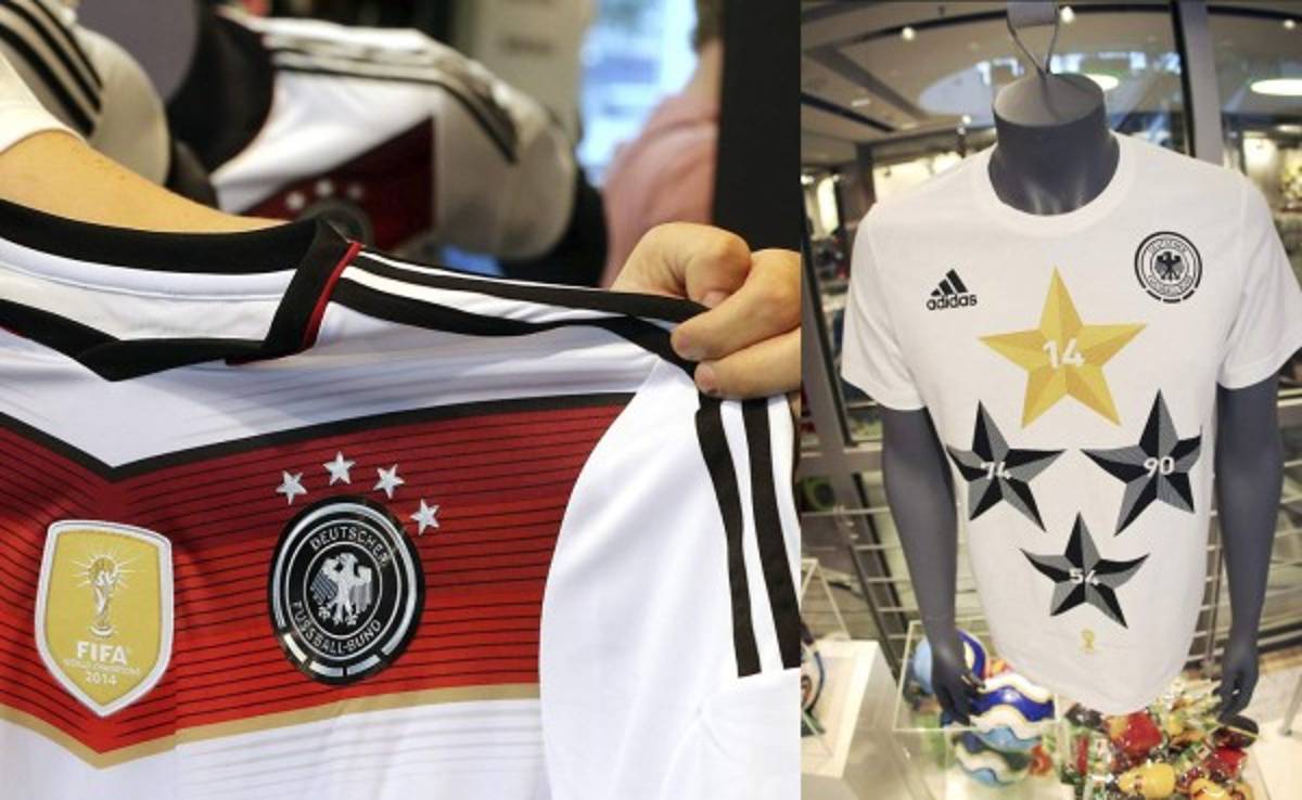 Camiseta de Alemania ya tiene la cuarta estrella