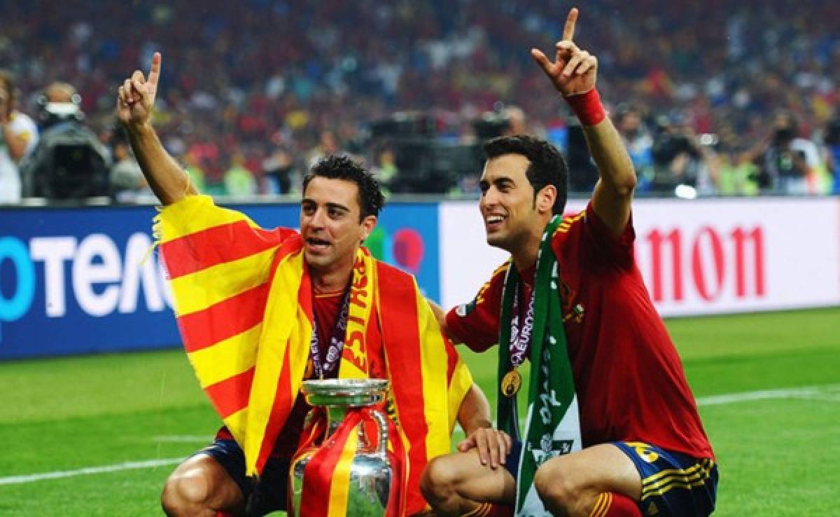 Busquets: 'Xavi es el mejor jugador español de todos los tiempos'