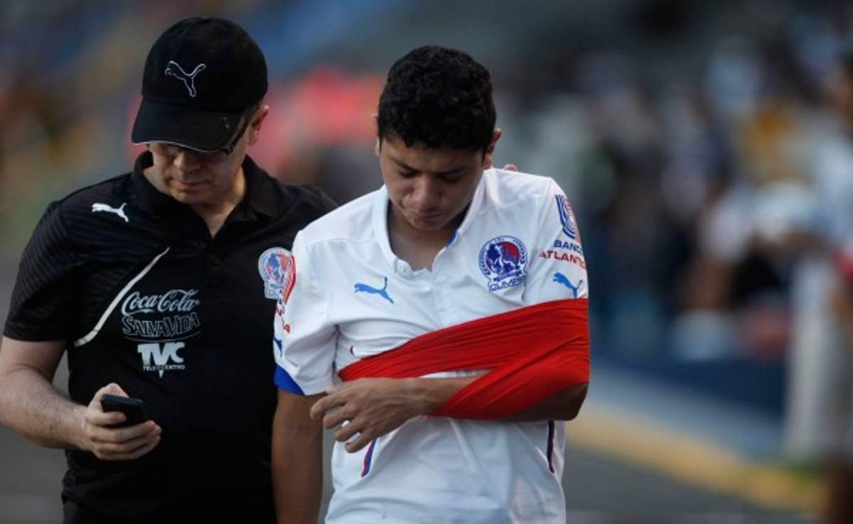 Jonathan Tejada estará dos semanas de baja en Olimpia