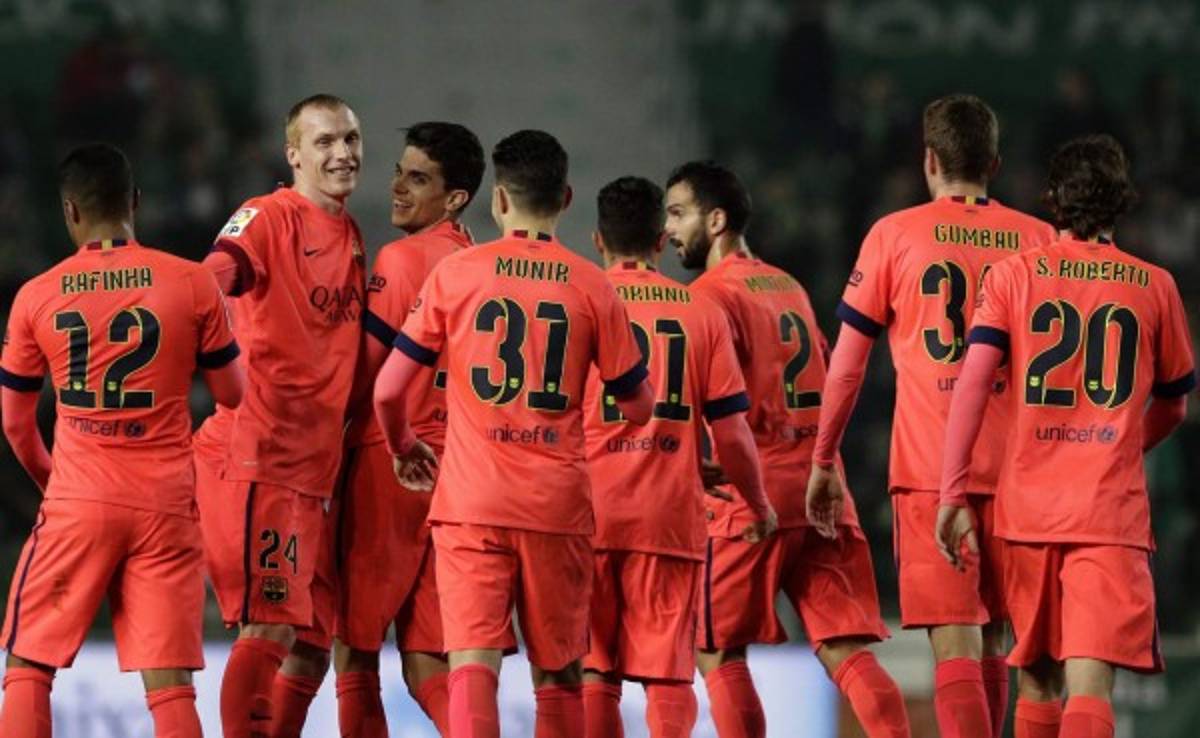 El Barcelona arrasó con el Elche y ahora va por el Atlético de Madrid