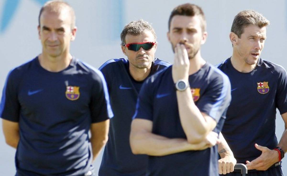 Luis Enrique: 'Sobre el papel tengo la mejor plantilla desde que llegué'