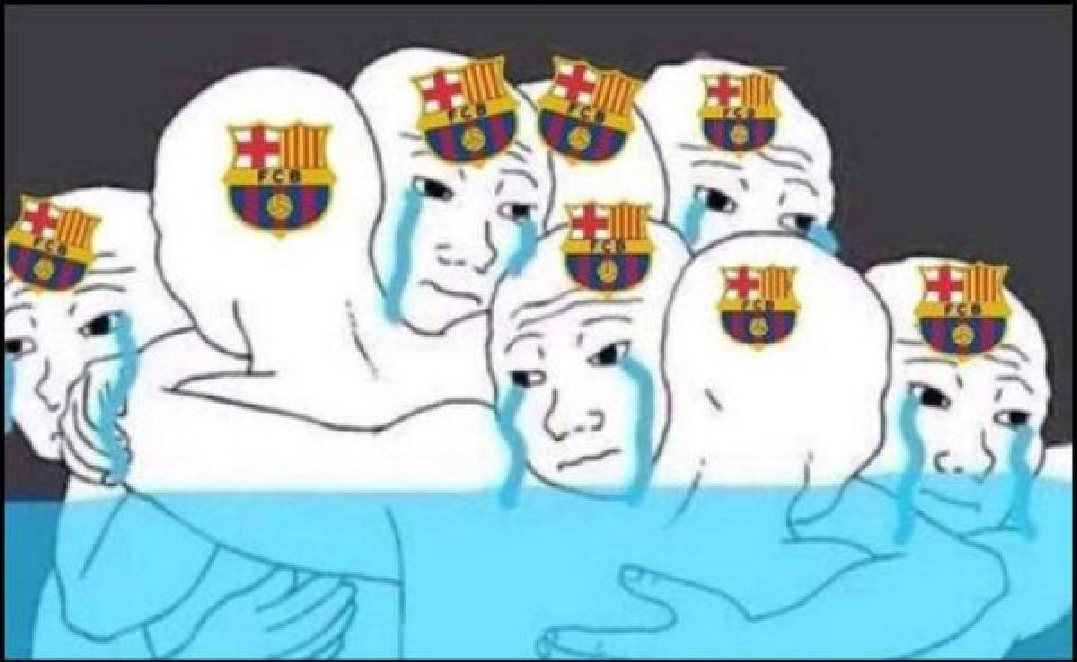 Barcelona fue goleado por el Benfica, se acercan a la Europa League y los memes los destrozan